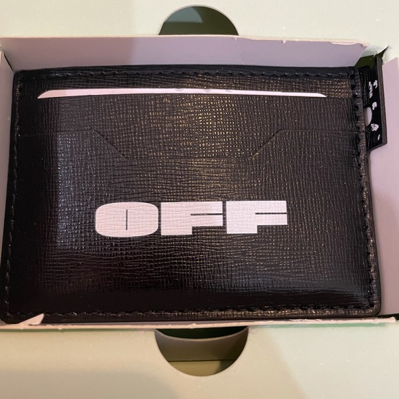 Off-White logo print cardholder - Picture 4 of 9